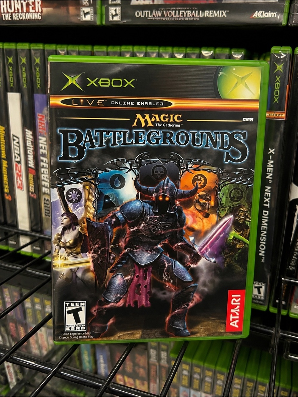 Magic The Gathering Battlegrounds Xbox Complete CIB Original Xbox